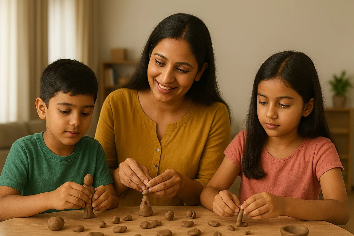 Why clay modelling is important for kids