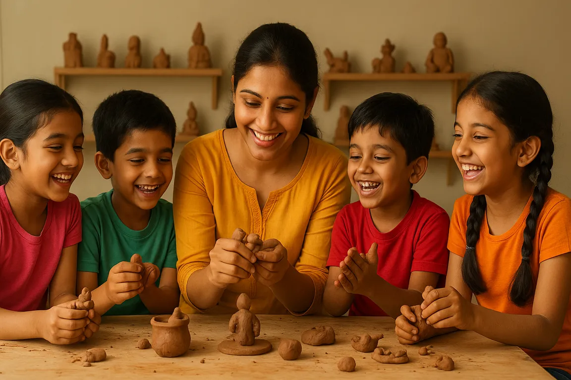 Best Kids Clay Art Academy Near Anna Nagar Chennai