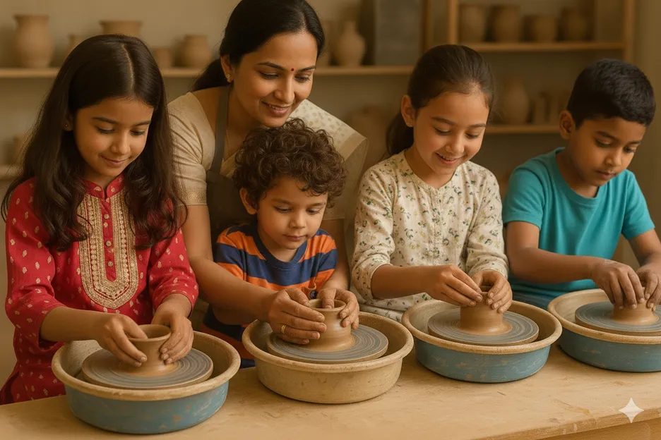 Terracotta Wheel Throwing Class